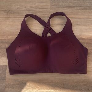 Lululemon Air Support Bra - Burgandy Size 36DD